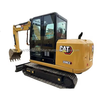 Caterpillar 306E2 mini-excavatrice hydraulique 6TON Poids de fonctionnement 0,25M3 Capacité de seau