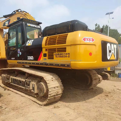 Machines d'occasion de grande taille utilisées Cat 336D Excavator avec cylindre hydraulique d'origine