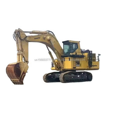 Excavateur Komatsu PC200 Japon Excavateur hydraulique à rampe d'occasion avec une capacité de seau de 1,2 M3