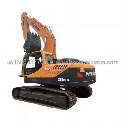 Hyundai 220 2016 Excavateur à rouleaux d'occasion de Corée Bonne performance 22 Tonnes Harga Excavateur