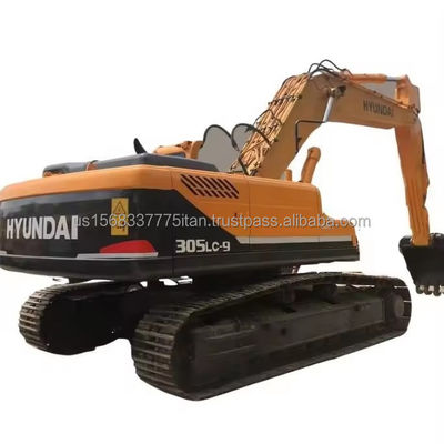 30 tonnes d'excavatrice utilisée Hyundai 305LC-9T modèle de la Corée Pompes hydrauliques originales