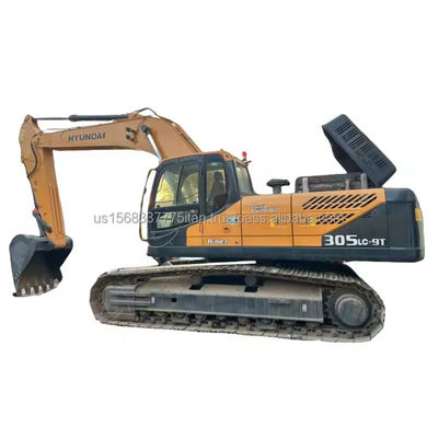 Hyundai 305LC-9T modèle 30 tonne 305 Excavateur à rouleaux utilisé et en bon état
