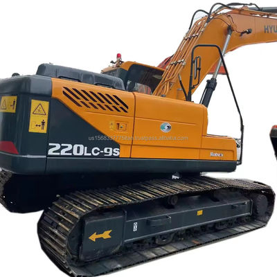 Excavatrice utilisée Hyundai 220 modèle Crawler de Corée 22 Tonnes Harga Excavatrice Hyundai