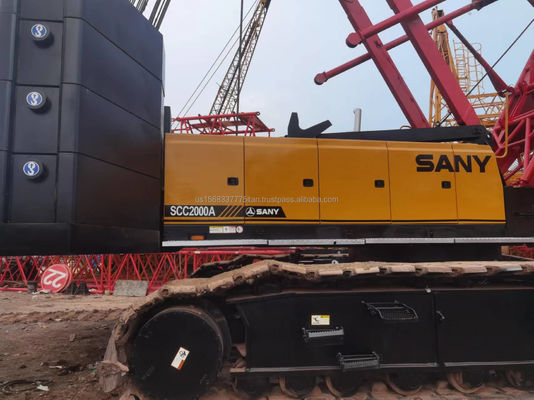 Utilisé SANY SCC2000A Grue à rampe 20000 kg Excellente machine de construction
