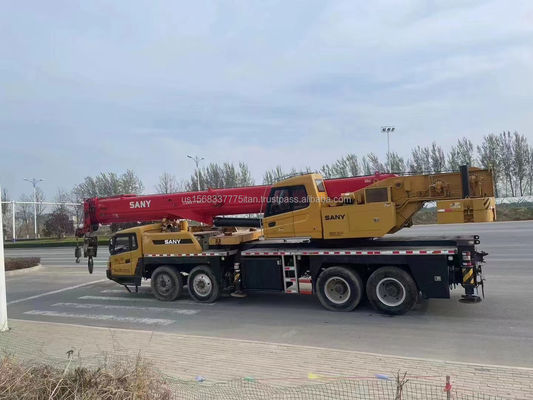 Utilisé SANY 55 Tonnes grue Excellente machine de construction de performance avec soupape hydraulique