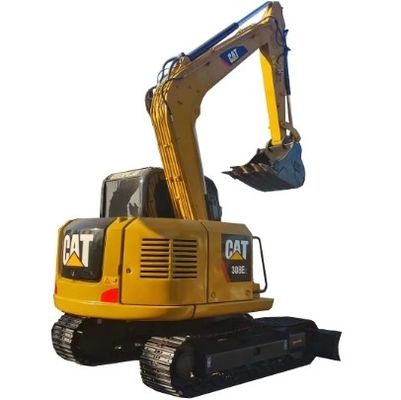Excavatrice CAT 308 de 8 tonnes au Japon, à faible temps de travail et à prix abordable, poids de 3,5 tonnes