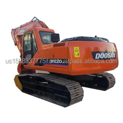 22000 KG Doosan DH220 Mini-excavatrice utilisée multi-fonction avec pompe hydraulique d'origine