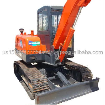 Les heures basses 2016 Doosan Excavator 5.5TON DH55 pour la construction à un prix abordable de la Corée