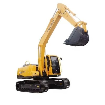 Excavateur Sany 135c Pro utilisé avec cylindre hydraulique d'origine et puissance de 73 kW