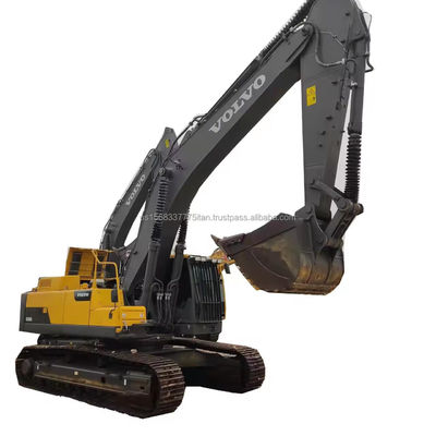 Excavateur VOLVO EC290 d'une masse opérationnelle de 29 tonnes et cylindre hydraulique original