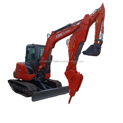 Excavateur KUBOTA KX163 à prix abordable avec cylindre hydraulique d'origine et caractéristiques