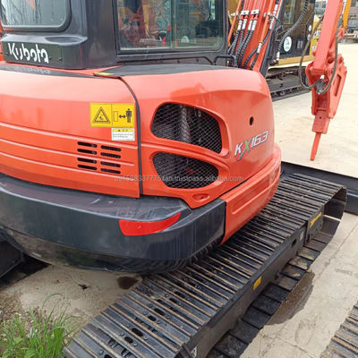 35.5 Tonnes de soupape hydraulique originale utilisée KUBOTA KX163 Excavateur avec de grandes performances