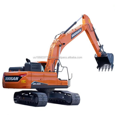 Excavateur DOOSAN DH225 d'occasion 2016 bonne performance Machine de construction hydraulique