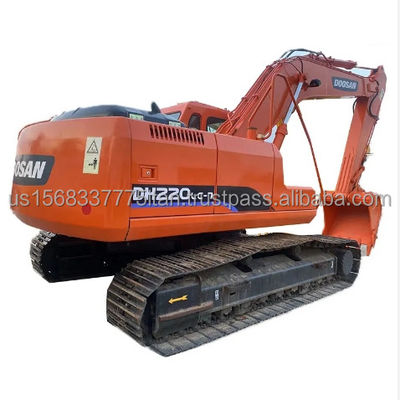 Excavateurs Doosan DH220-7 usagés en bon état pour des performances de haut niveau