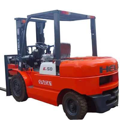Magasins de matériaux de construction utilisés Heli K50 chariot élévateur 2012 Année et énergie électrique diesel