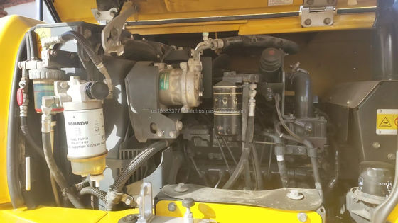 7 TON Excavatrice hydraulique utilisée Komatsu PC70 avec cylindre hydraulique original