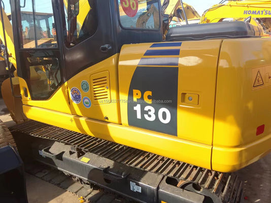 Excavateur Komatsu PC130 avec pompe hydraulique d'origine et bonne performance à Shanghai