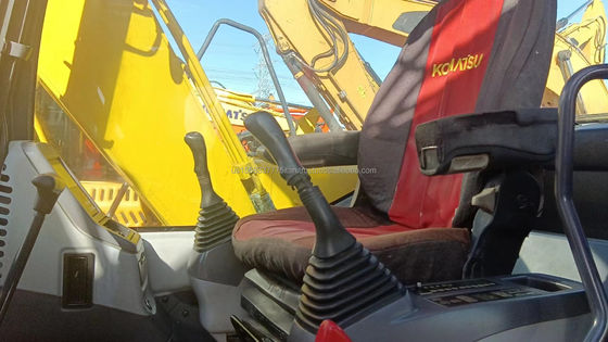 Excavateur Komatsu PC130 avec pompe hydraulique d'origine et bonne performance à Shanghai