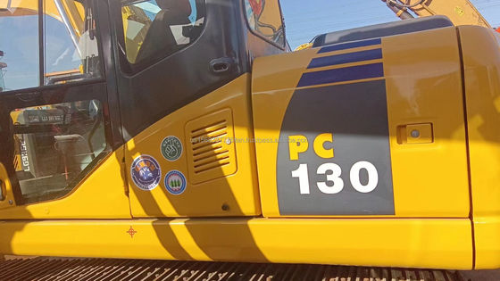 Excavateur Komatsu PC130 avec pompe hydraulique d'origine et bonne performance à Shanghai