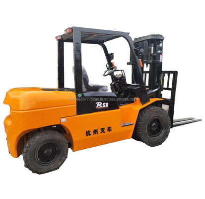 Hangzhou Camion à fourche R50 Machine utilisée de haute performance avec une longueur de fourche de 2 m et un poids de 4500 kg