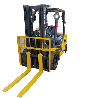 Camion élévateur Komatsu 30 d'origine Camion élévateur d'occasion avec longueur de fourchette de 1000 mm et moteur diesel