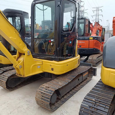 Mini-excavatrice de 3 tonnes utilisée Komatsu PC30MR avec au mieux une vanne hydraulique d'origine