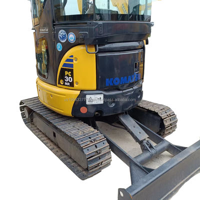 Excavateur hydraulique d'origine 3 tonnes mini Excavateur Komatsu PC30MR utilisée Crawler 2016 Année