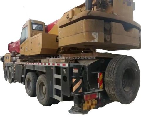 Excellente performance utilisée SANY grue de 80 tonnes avec des heures de travail réduites et max. hauteur de levage 4,5 m