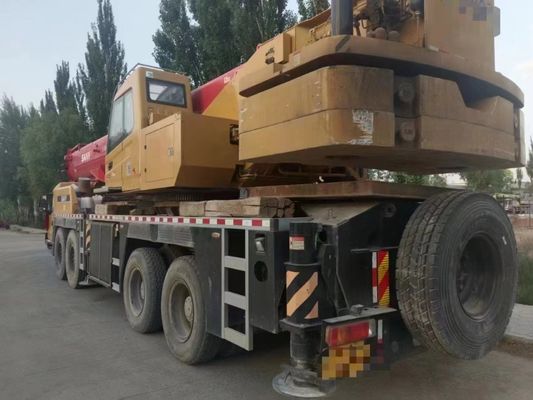 Excellente performance utilisée SANY grue de 80 tonnes avec des heures de travail réduites et max. hauteur de levage 4,5 m