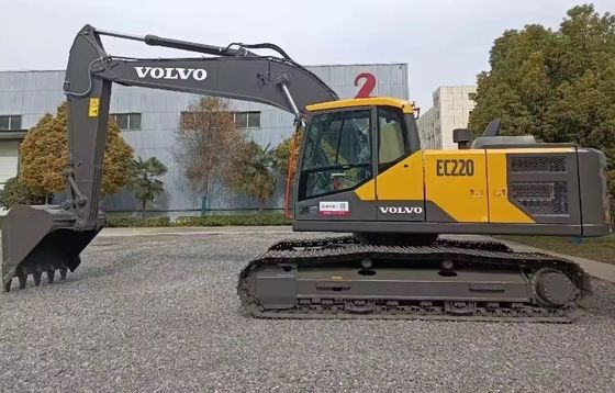 Conception originale Excavatrice Volvo EC220 EC240 de 22 tonnes avec pompe hydraulique et puissance de 119 kW
