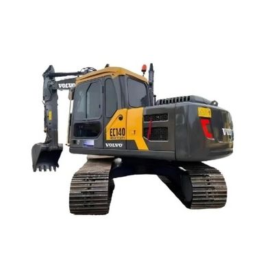 Excavateur volvo EC140 crawler d'occasion Grande performance et poids de fonctionnement de 14 tonnes