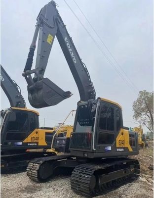 Excavateur volvo EC140 crawler d'occasion Grande performance et poids de fonctionnement de 14 tonnes