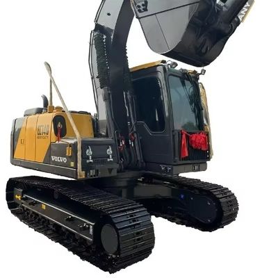 14000 KG Volvo EC140 Excavatrice utilisée Volvo Excavatrice avec des heures de travail réduites 0-2000