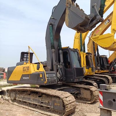 Poids de fonctionnement de 21 tonnes Excavatrice VOLVO EC480DL utilisée avec cylindre hydraulique d'origine