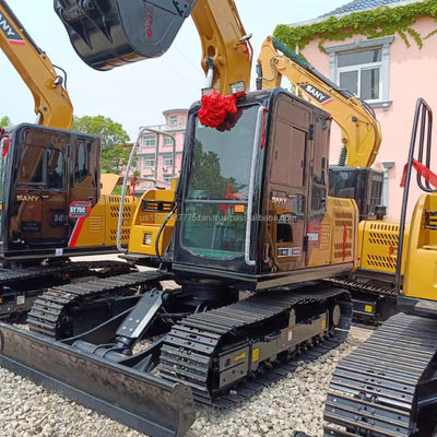 36 kw SANY Sy95c Excavateur avec une capacité de seau de 0,38 M3 et une pompe hydraulique ISUZU Kawasaki