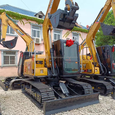 36 kw SANY Sy95c Excavateur avec une capacité de seau de 0,38 M3 et une pompe hydraulique ISUZU Kawasaki