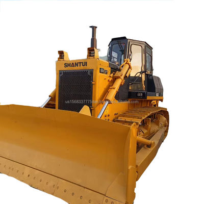 Machine de construction d'occasion Shantui SD 220 Bulldozer d'occasion 22 tonnes soupape hydraulique
