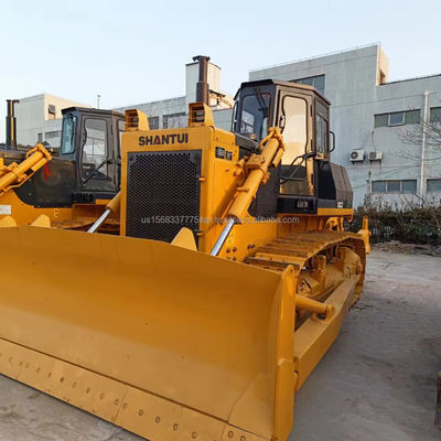 Machine de construction d'occasion Shantui SD 220 Bulldozer d'occasion 22 tonnes soupape hydraulique
