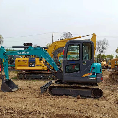 SWE60E Excavateur avec cylindre hydraulique d'origine en bon état et 0-2000 heures de travail
