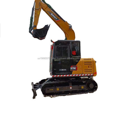 Excavateur de seconde main Sany Sy 75c 0,32M3 Capacité du seau 7500 KG Poids de la machine Vendre