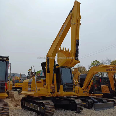 Shanghai bonne excavatrice utilisée Komatsu PC130 avec 13000 KG de poids et 48 kW de puissance