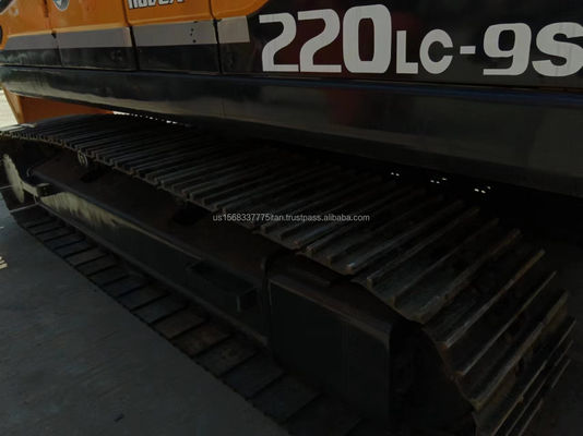 Excavatrice utilisée Hyundai 220 modèle Crawler de Corée Année 2016 Poids de la machine 21900 KG
