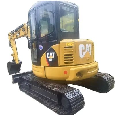 Excavateur miniature d'occasion de 3500 kg CAT 304 avec une grande machine à soupape hydraulique d'origine