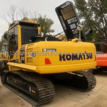 2023 Année Komatsu PC210 Excavator avec 1,5M3 capacité de seau et soupape hydraulique originale