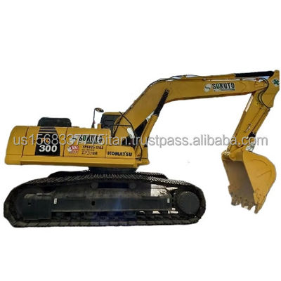 Excavateur Komatsu de 30 tonnes PC300-7 PC300-8 Excavateur d'occasion avec soupape hydraulique d'origine