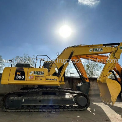 Excavateur Komatsu de 30 tonnes PC300-7 PC300-8 Excavateur d'occasion avec soupape hydraulique d'origine