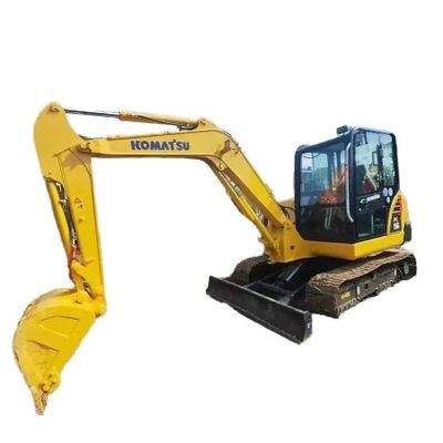5.6 tonnes Mini Digger Komatsu PC56 Excavateur à rampe du Japon avec pompe hydraulique d'origine