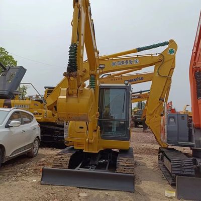 5.6 tonnes Mini Digger Komatsu PC56 Excavateur à rampe du Japon avec pompe hydraulique d'origine