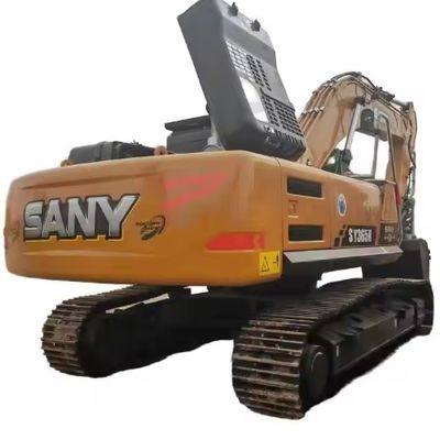 Excavateur Sany SY365H d'occasion avec capacité de seau de 1,6 m3 et soupape hydraulique originale