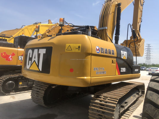 Excavateur Caterpillar 320DL de 32 tonnes avec soupape hydraulique d'origine et puissance de 82 kW